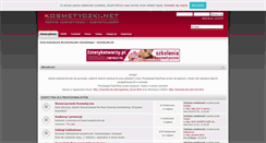 Desktop Screenshot of forum.kosmetyczki.net